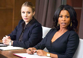 Long with Kristen Bell in House Of Lies